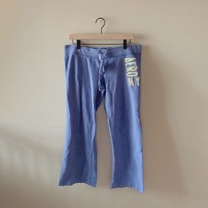 blue sweatpants
